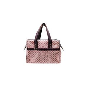 Louis Vuitton Pink and Brown Tote Bag